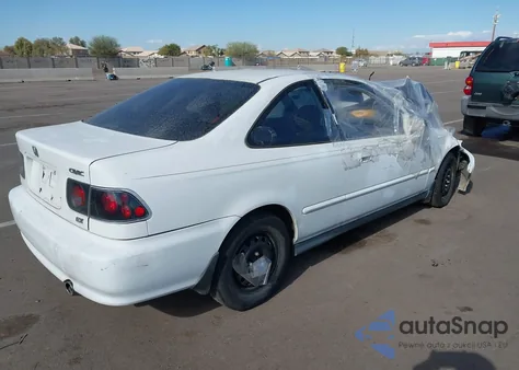 2000 Honda Civic Ex z USA, uszkodzony, nr VIN 1HGEJ8249YL020468